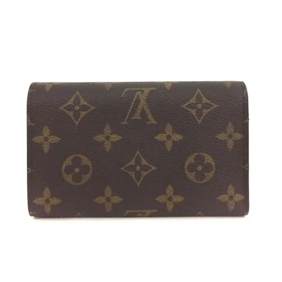 ❌SOLD❌ 💎Louis Vuitton Monogram Porte-Monnaie Tresor Wallet - Picture 4 of 14